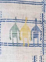 Tapis vintage Nigérian Zarma fait main, 1P27