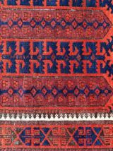 Tapis ancien Afghan Baluch fait main, 1P29