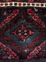 Tapis ancien Afghan Baluch fait main, 1P31