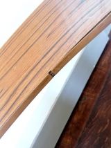 Paire de chaises Formica pieds compas 1970