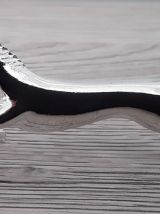 6 porte couteaux chevaux métal chromé