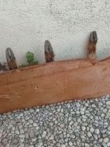 patère  bois, pied  de chevreuil