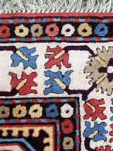 Tapis vintage Français Savonnerie fait main, 1P69