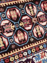 Tapis vintage Français Savonnerie fait main, 1P69