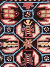 Tapis vintage Français Savonnerie fait main, 1P69