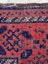 Tapis ancien Afghan Baluch fait main, 1P77