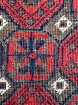 Tapis ancien Afghan Baluch fait main, 1P77