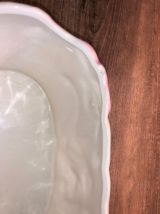 Jardinière Faïence Déco Florale Vintage