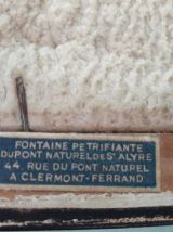 Ancien tableau calcaire St Alyre / Collection déco vintage