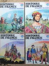8 numéros Histoire de France en bandes dessinées (1977)