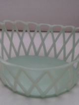 Lot de 2 corbeilles à  pain plastique