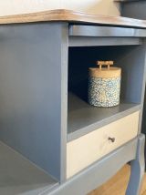 Meuble téléphone vintage rénové 