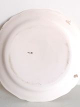 Assiette en faïence de Nevers 