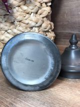 Série de 5 Pots à Epices - Etain 95% - Vintage - TBE