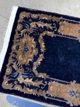 Tapis ancien Chinois Art Deco fait main, 1B902