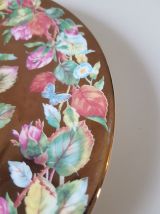 Assiette de collection "Les roses de la reine" d'Angleterre 