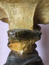 Buste en Terre cuite signé Nelson