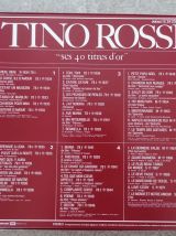 Coffret des 40 chansons d’or de Tino ROSSI – 33T 