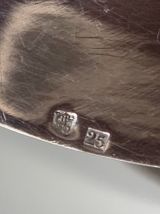 Saucière et petit plat assorti en métal argenté