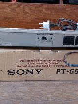 Sony PT-59 Program Timer, Programmateur Chaîne Hi-Fi vintage