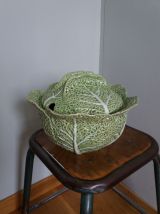 Soupière chou en barbotine Bordallo Pinheiro