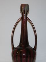 vase Art Déco en barbotine de De Bruyn 