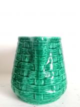 Digoin Sarreguemines, pichet en barbotine 1960 