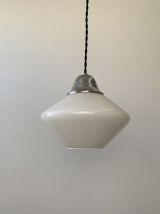 ANCIENNE SUSPENSION EN OPALINE VINTAGE