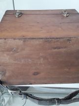 Ancienne boite bois portative rangement pêche autre