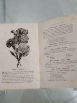 Ancien Livre Le Langage Des Fleurs 