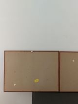 Duo de cadres miroir Publicitaires 