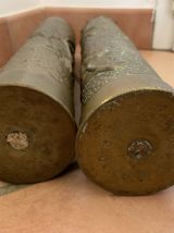 Obus sculptés de 14-18 le lot 