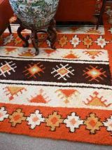 Tapis vintage Marocain Berber fait main, 1V02