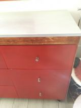 Ancien meuble photographe indus