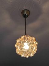 suspension en verre bullé