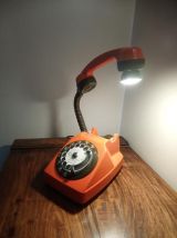 LAMPE DECO RECUP' UPCYCLING TELEPHONE VINTAGE '81