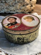 Boîte Métallique - Mariage Prince Charles &amp; Lady Diana 1981