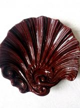 Coupes coquillage en faïence roccoco