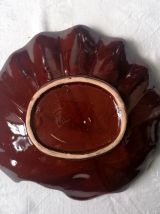 Coupes coquillage en faïence roccoco