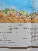 carte de France vintage 70'