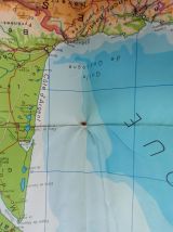 carte de France vintage 70'