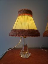 Paire de lampes Baccarat