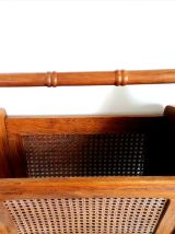 Porte revue cannage vintage  