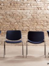 Lot de 6 chaises Castelli, modèle DSC106