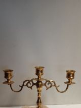 candélabre anglais vintage - vintage English candelabra