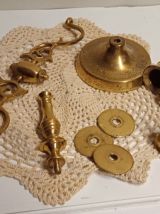 candélabre anglais vintage - vintage English candelabra