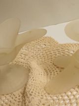 Porte-bougies chauffe-plat en verre - Glass Flower Tea Light