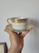 Tasse et soucoupe CH. Field Haviland Limoges 