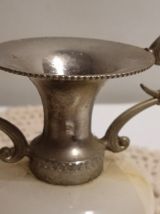 Bougeoirs coniques en onyx - Onyx Taper Candle Holders