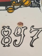 dessous de plat Gien 1960/70